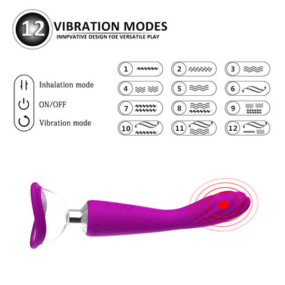 Succionador + masajeador con vibración Alon Woman
